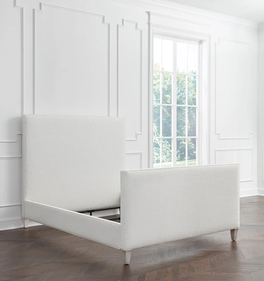 Carolina Upholstered Bed with Footboard - Image 4