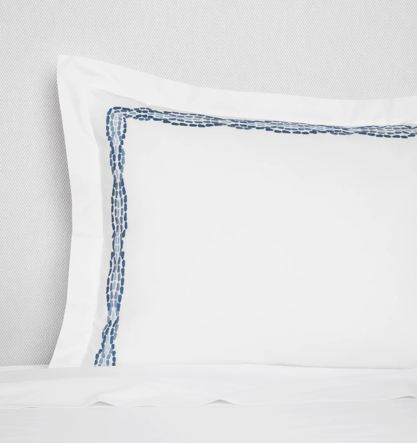 Cobblestones Embroidered Sham - Image 3
