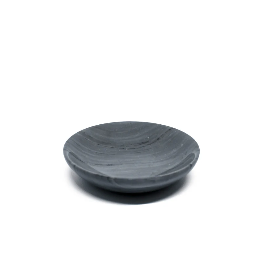 Fiammetta V Italian Marble Luni Small Plate - Image 3