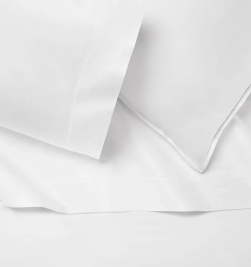 SFERRA Giza 45 Corto Sateen Flat Sheet - Image 2