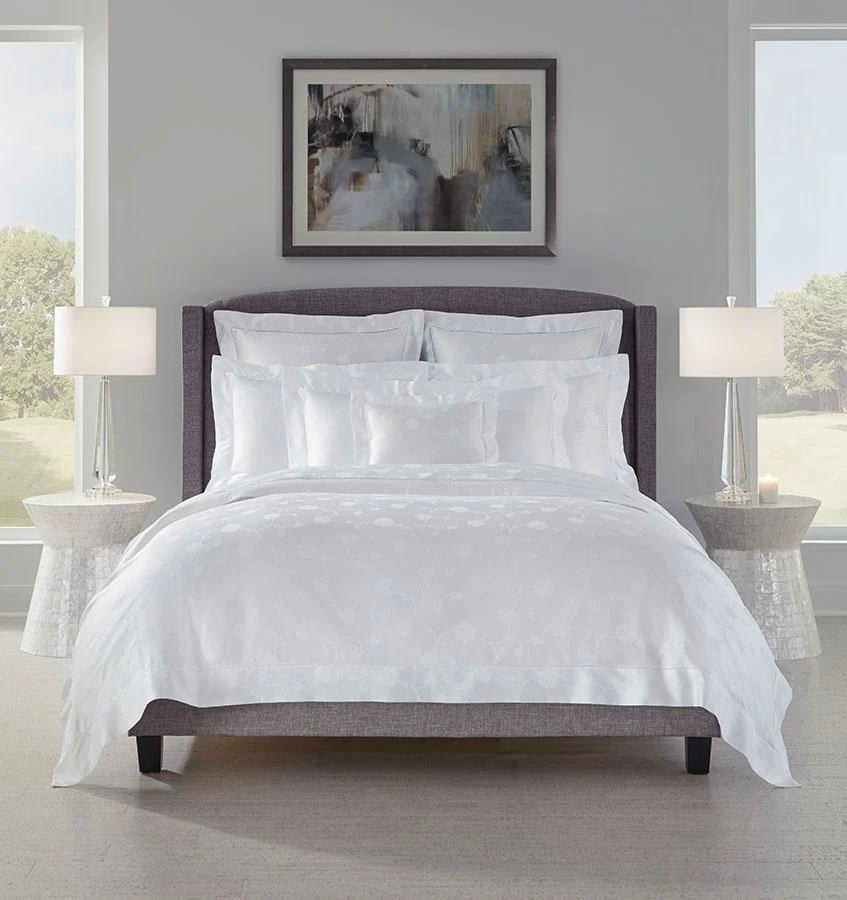 SFERRA Giza 45 Jacquard Flat Sheet - Image 5