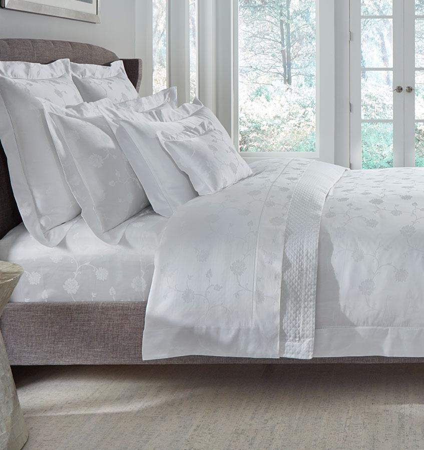 SFERRA Giza 45 Jacquard Flat Sheet - Image 6
