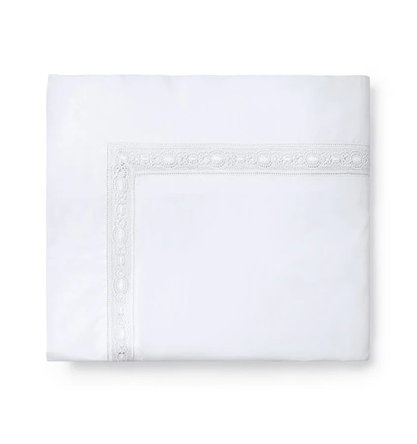SFERRA Giza 45 Lace Duvet Cover - Image 6