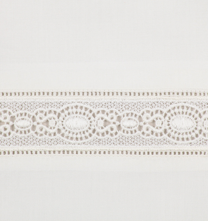 SFERRA Giza 45 Lace Flat Sheet - Image 10