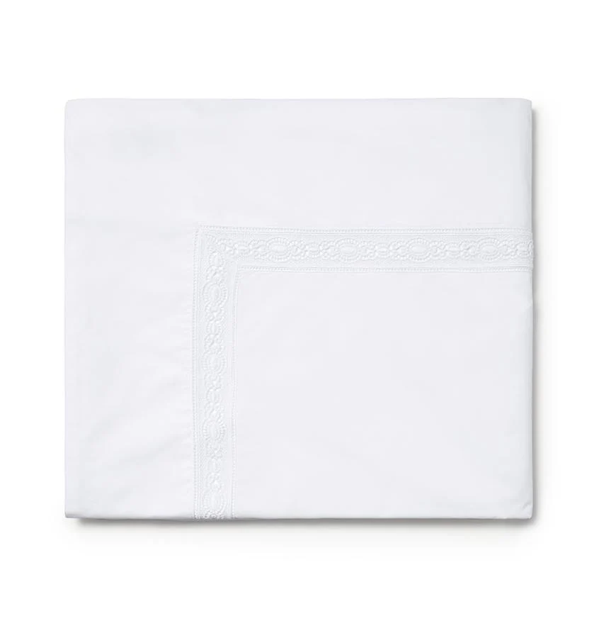 SFERRA Giza 45 Lace Flat Sheet - Image 7