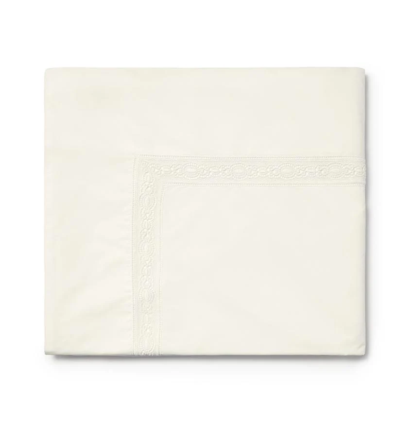 SFERRA Giza 45 Lace Flat Sheet - Image 8