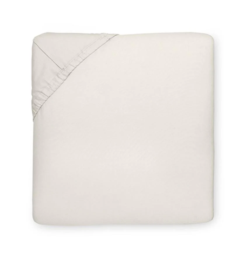 SFERRA Giza 45 Percale Fitted Sheet - Image 5