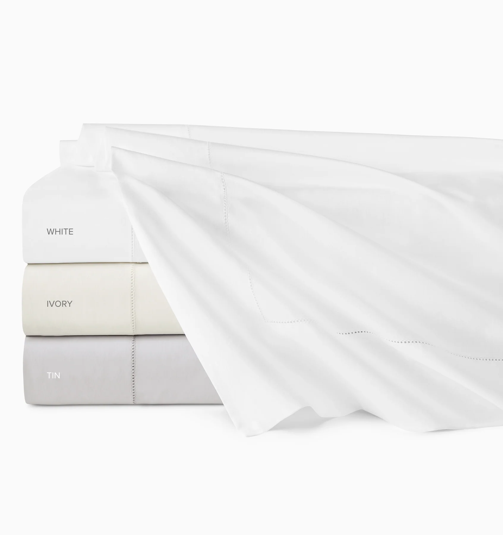 SFERRA Giza 45 Percale Flat Sheet - Image 3
